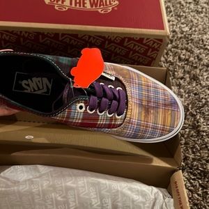 Bran new vans never worn! Size 8.5 in women’s
